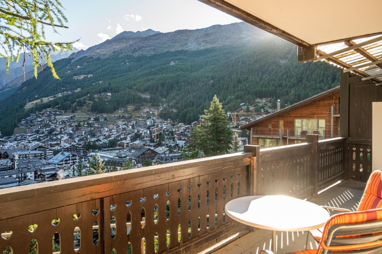 Studio Direkt Im Zentrum, Tolle Terrasse, Aussicht Церматт Экстерьер фото